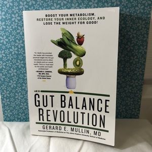 The Gut Balance Revolution by Gerard E. Mullin, MD paperback book.